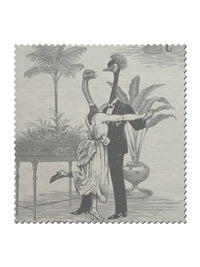 Safari Soirée 'Soft Charcoal' Linen Sample