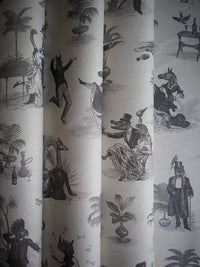 Safari Soirée 'Soft Charcoal' Linen