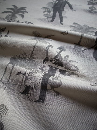 Safari Soirée 'Soft Charcoal' Linen