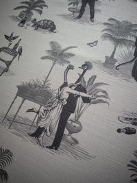 Safari Soirée 'Soft Charcoal' Linen