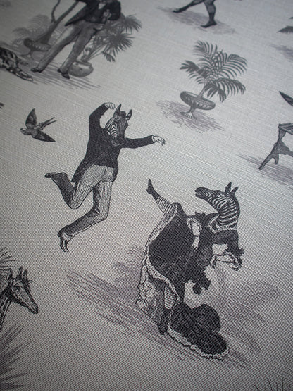 Safari Soirée 'Soft Charcoal' Linen