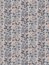 Load image into Gallery viewer, Little Botanize &#39;Terracotta Blue&#39; Wallpaper Sample
