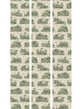 Load image into Gallery viewer, Extinctopia &#39;Galapagos Green&#39; Wallpaper Sample