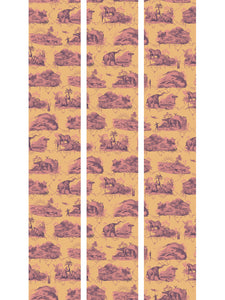 Extinctopia 'Rhubarb & Custard' Wallpaper Sample