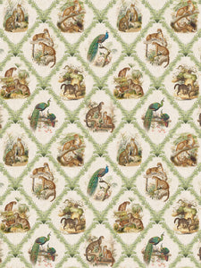 The Fierce & The Fabulous 'Archive Green' Wallpaper
