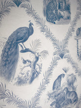 Load image into Gallery viewer, The Fierce &amp; The Fabulous &#39;Heritage Blue&#39; Wallpaper Sample
