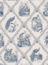 Load image into Gallery viewer, The Fierce &amp; The Fabulous &#39;Heritage Blue&#39; Wallpaper Sample