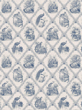 Load image into Gallery viewer, The Fierce &amp; The Fabulous &#39;Heritage Blue&#39; Wallpaper