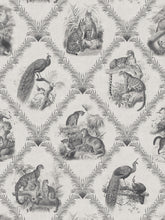 Load image into Gallery viewer, The Fierce &amp; The Fabulous &#39;Soft Charcoal&#39; Wallpaper Sample