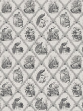 Load image into Gallery viewer, The Fierce &amp; The Fabulous &#39;Soft Charcoal&#39; Wallpaper Sample
