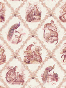 The Fierce & The Fabulous 'Warm Parchment' Wallpaper Sample