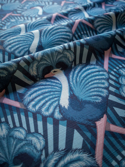 Zsa Zsa 'Blue' Linen Sample