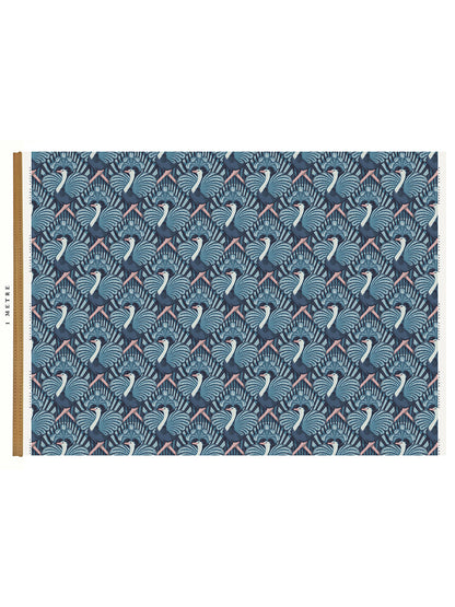 Zsa Zsa 'Blue' Linen Sample