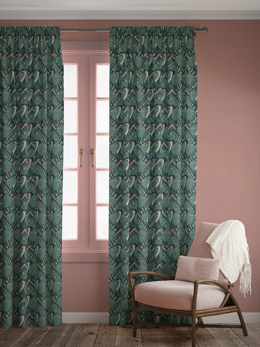 Zsa Zsa 'Bottle Green' Linen