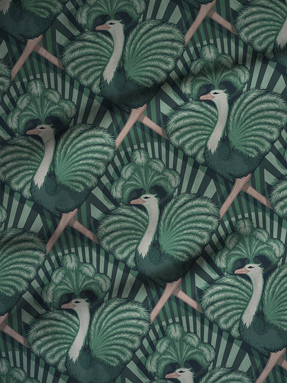 Zsa Zsa 'Bottle Green' Linen