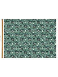 Zsa Zsa 'Bottle Green' Recycled Velvet Sample
