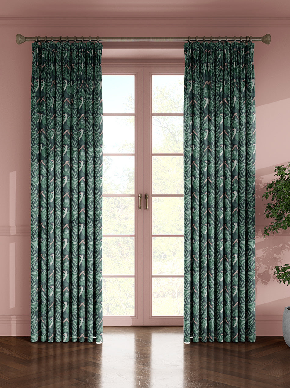 Zsa Zsa 'Bottle Green' Recycled Velvet Sample