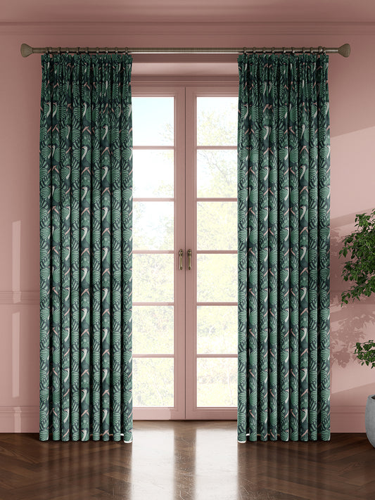Zsa Zsa 'Bottle Green' Recycled Velvet Sample