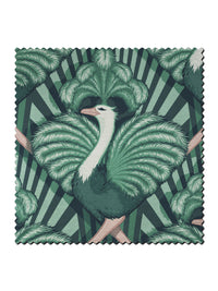Zsa Zsa 'Bottle Green' Recycled Velvet Sample