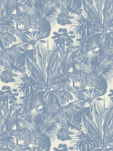 Faunacation 'Bombay Blue' Wallpaper Sample