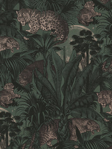 Faunacation 'Hunter Green' Wallpaper