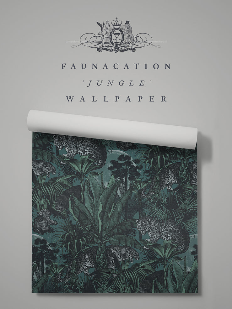 'Jungle' Faunacation Wallpaper Sample