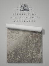 Load image into Gallery viewer, Faunacation &#39;Savannah Gold&#39; Wallpaper