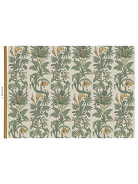 Botanize Heritage 'Palm Green' Linen Sample