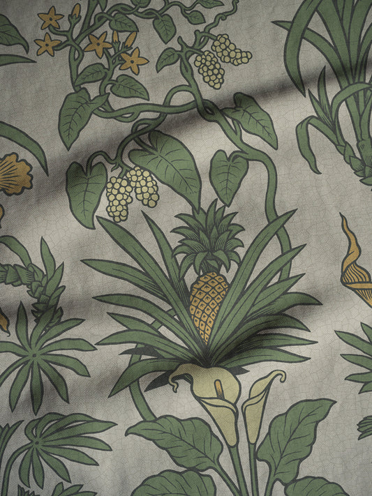 Botanize Heritage 'Palm Green' Linen