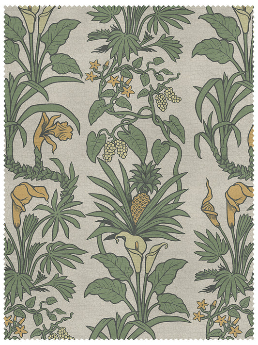 Botanize Heritage 'Palm Green' Linen