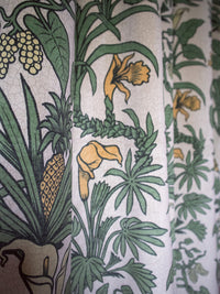 Botanize Heritage 'Palm Green' Recycled Velvet Sample