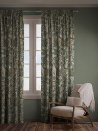 Botanize Heritage 'Palm Green' Recycled Velvet