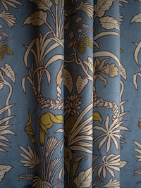 Botanize Heritage 'Whale Blue' Linen