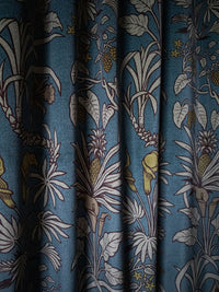 Botanize Heritage 'Whale Blue' Recycled Velvet