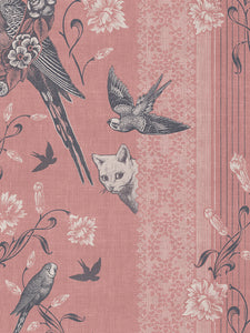 Bye Bye Birdie! 'Petticoat Pink' Wallpaper