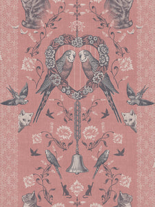 Bye Bye Birdie! 'Petticoat Pink' Wallpaper