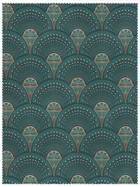 Deco Martini 'Green Gold' Linen Sample