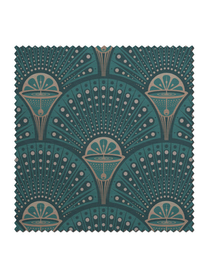 Deco Martini 'Green Gold' Linen Sample