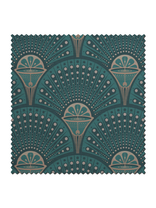 Deco Martini 'Green Gold' Linen Sample