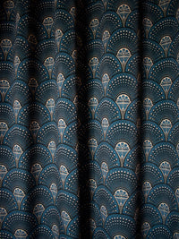 Deco Martini 'Midnight Gold' Recycled Velvet Sample