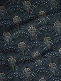 Deco Martini 'Midnight Gold' Linen Sample