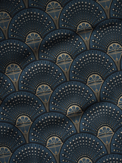 Deco Martini 'Midnight Gold' Linen Sample