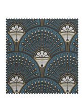 Load image into Gallery viewer, Deco Martini &#39;Teal&#39; Linen Sample