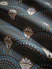 Deco Martini 'Teal' Linen