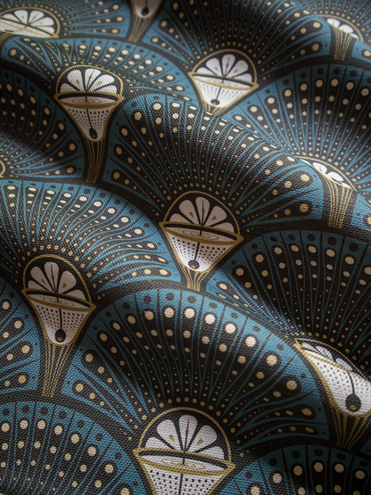 Deco Martini 'Teal' Linen