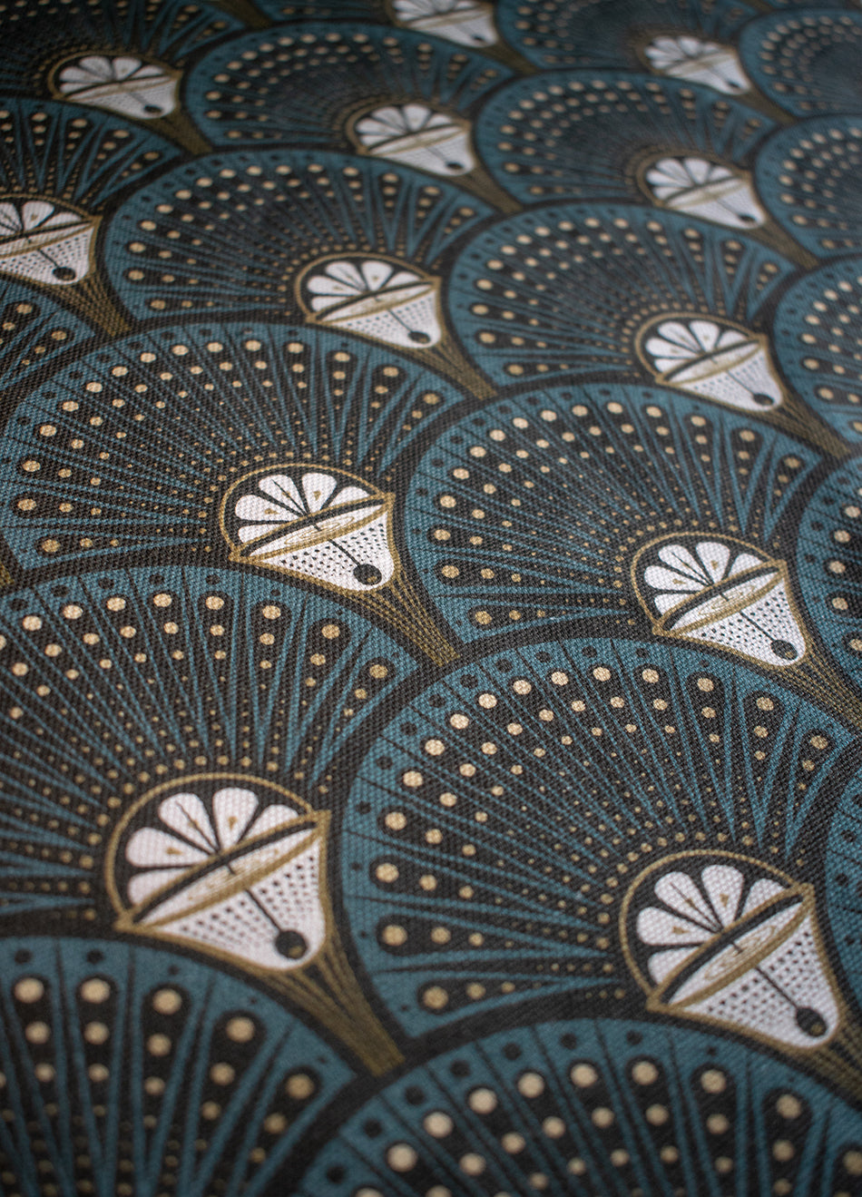 Deco Martini 'Teal' Linen