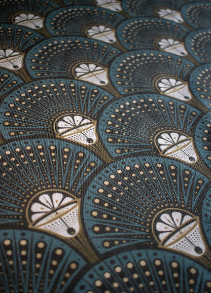 Deco Martini 'Teal' Linen