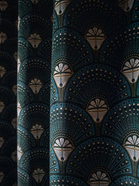 Deco Martini 'Teal' Recycled Velvet