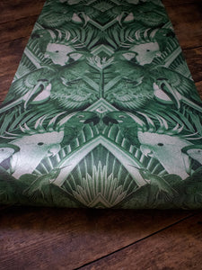 Divine Plumage 'Emerald' Wallpaper