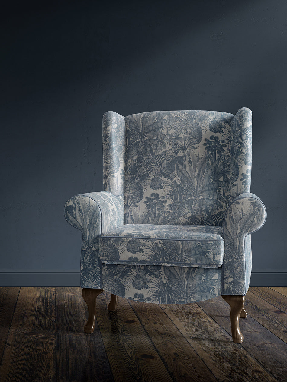 Faunacation 'Bombay Blue' Recycled Velvet
